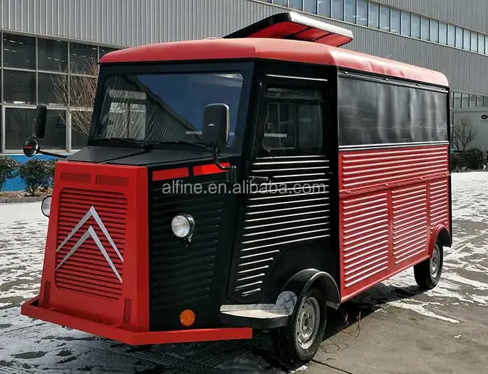 Modern new design outdoor Citroen food truck mobile food truck