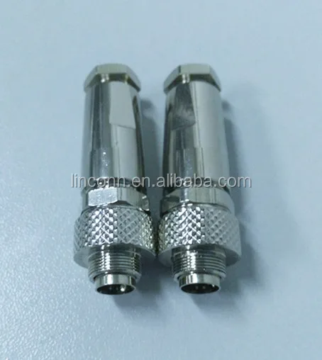 4pin 3pin electrical plug & socket m9 connector