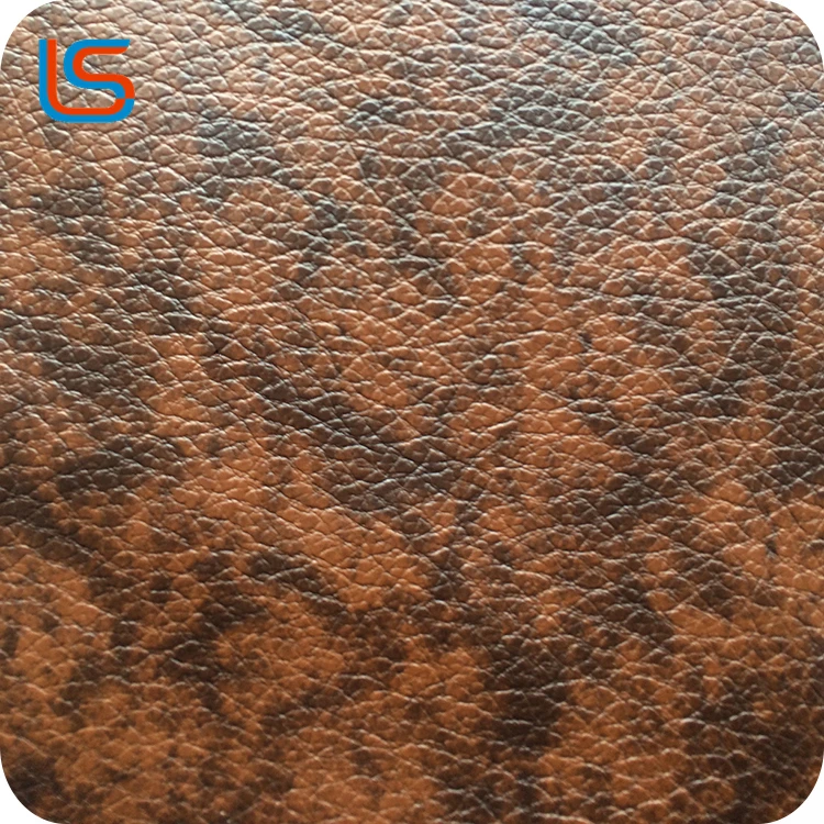 Semi pu artificial faux  sofa leather for sofa furniture with factory outlet price