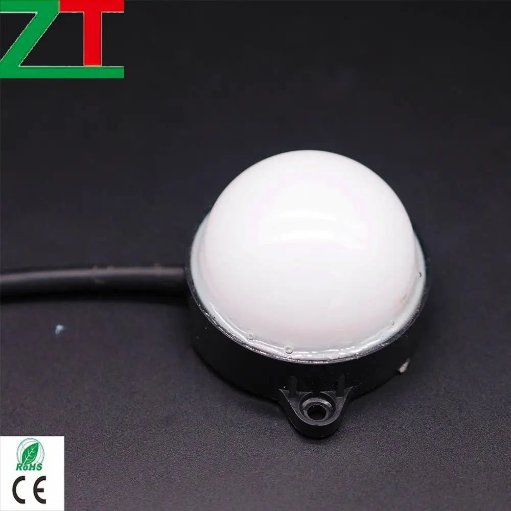 12v 50mm dmx rgb programmable pixel led light