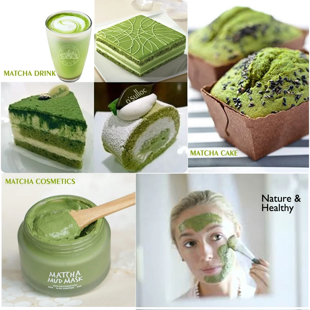 Runming Flavored Detox Lose Weight Japanese Ceremonial OEM Matcha/Green Tea Extract Bulk Powder Green Detox Matcha Tea Powder