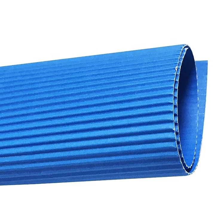High quality 161GSM one sides corrugated paper sheet roll 50X70CM