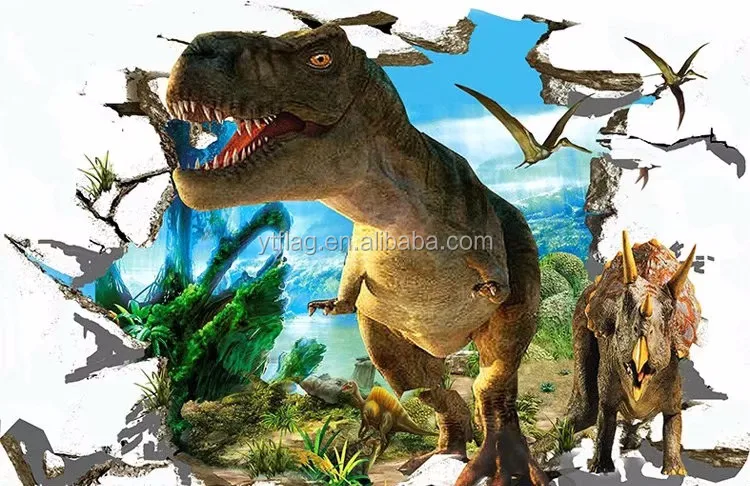 3d Наклейка на стену с принтом на заказ, домашняя наклейка на пол