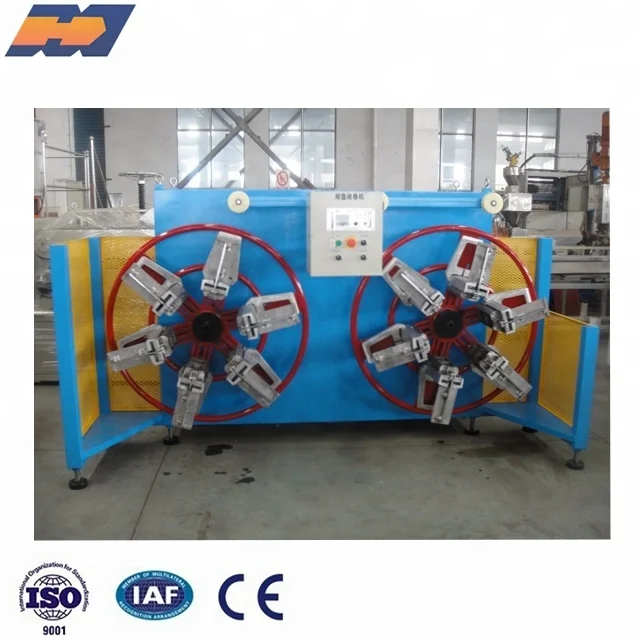 SPS Double Disk winder automatic pe pipe coiler pipe puller