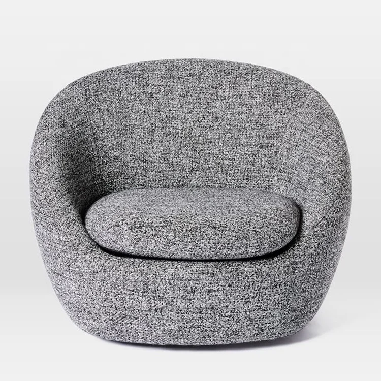 Best quality contemporary leisure single sofa chair for living room bedroom hotel cafe shop apartment from Foshan factory