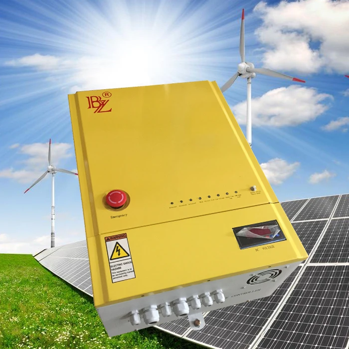 40KW On grid system wind solar hybrid power controller with dump load