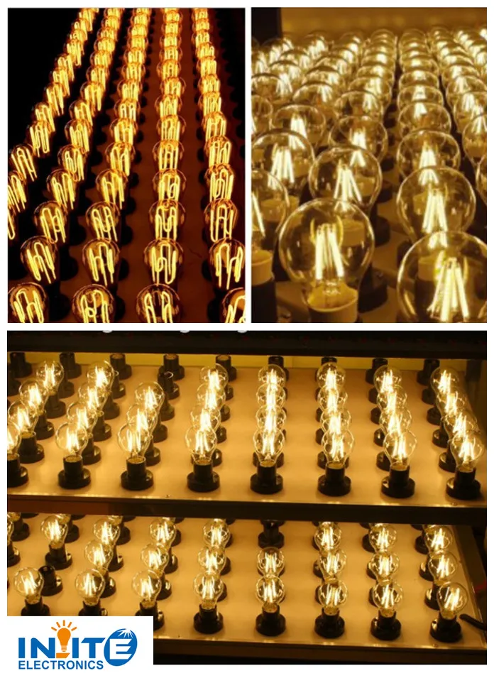 globe led light G45 E14 2W 4W Filament led lamp bulbs DC 12V /24V