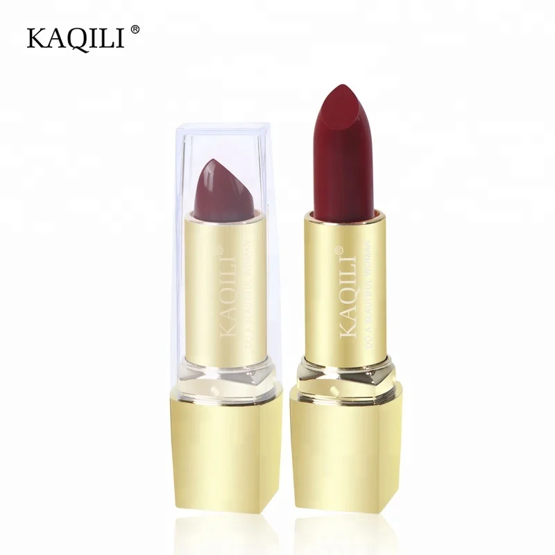 Personalized cheap kiss proof waterproof glitter lip stick lipstick