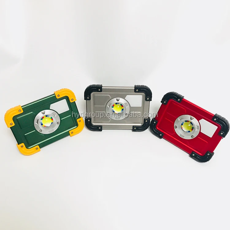Led rechargeable hand lamp rechargeable spotlight exterior lighting