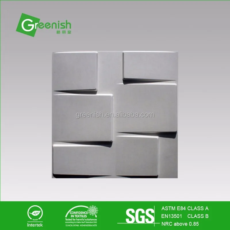 Beautiful popular soundproof 3d acoustic wall panel
