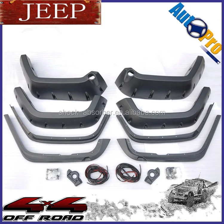 
Off Road wheel arch fender flares 4x4 JEEPs WRANGLERs jk fender flares 