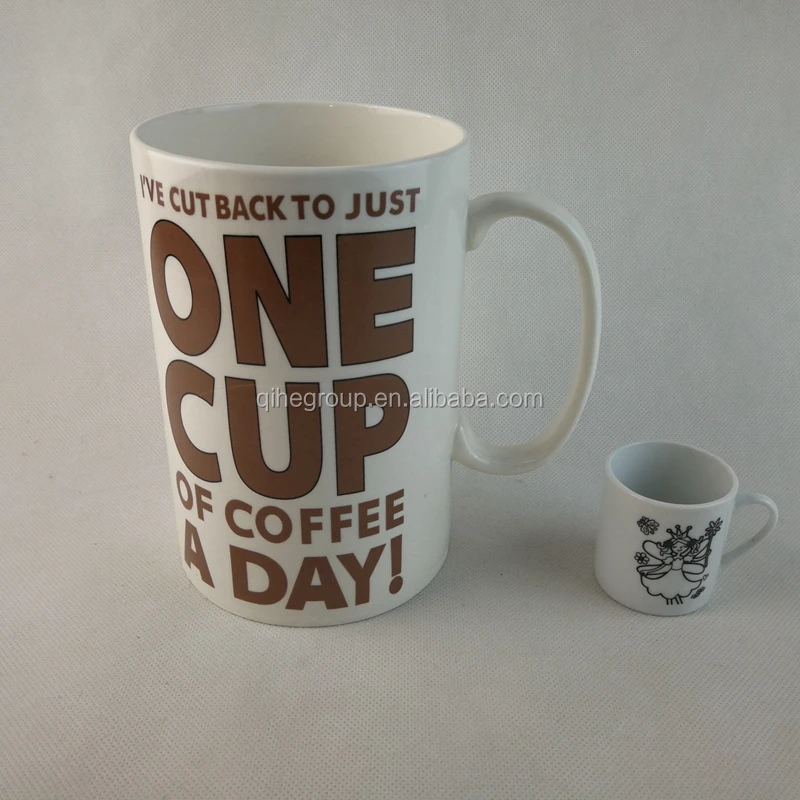 porcelain dinner set tableware Set of 2 Black Ceramic Fondue Mug