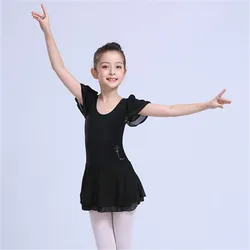 Toddler/Girls Cute Tutu Dress black Leotard for Dance, Gymnastics and Ballet