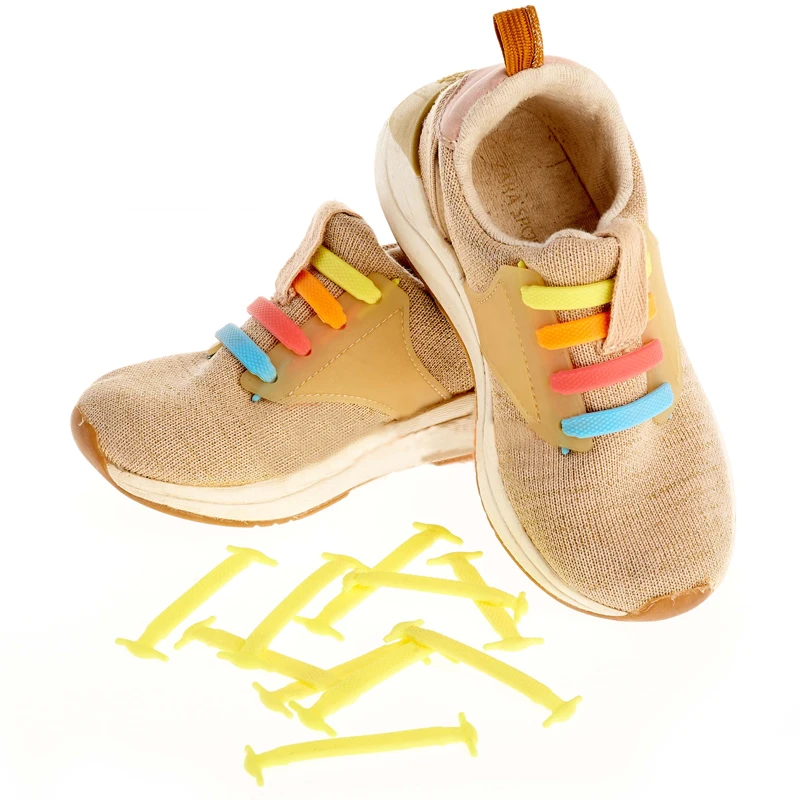 Coolnice Free Sample Easy Crazy Elastic No Tie Shoelaces For Sale