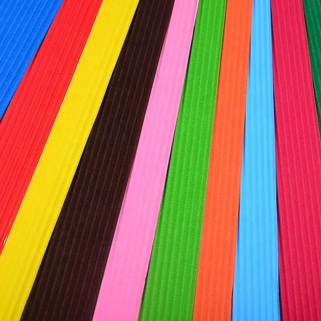 Colorful Fluting Paper Corrugating Paper for Children Creativity
