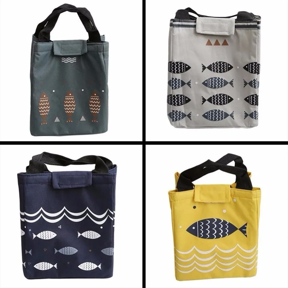 Waterproof cooler insulated oxford cartoon lunch bag for kids and girls