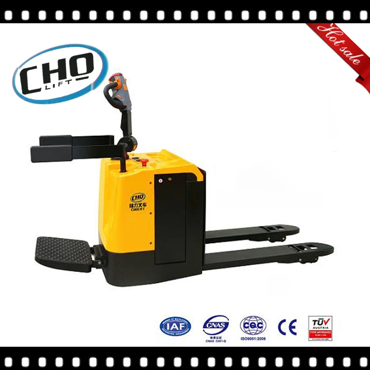
Small Electric Pallet Lift Truck 1500kg Load Capacity 