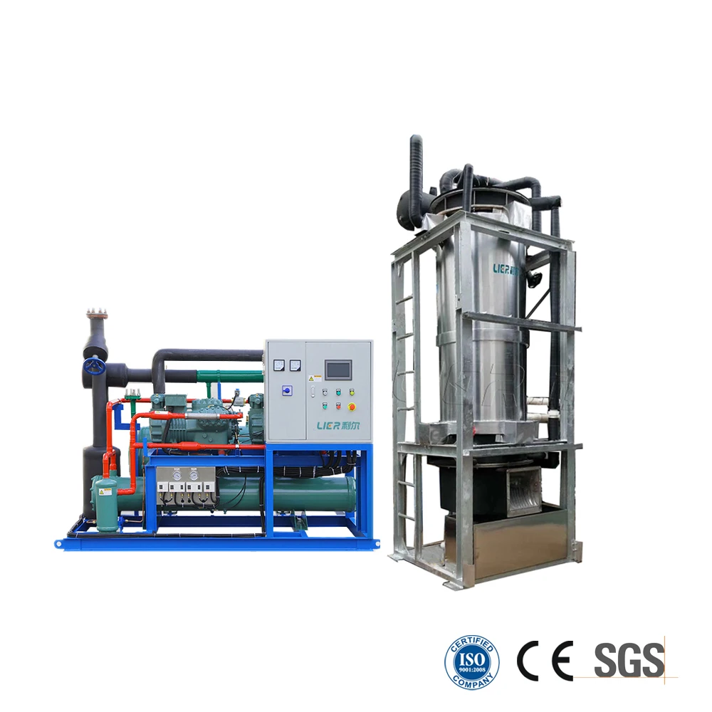 
LIER Commercial Tube Ice Making Machine Factory Price For Sale 1ton to 30ton 