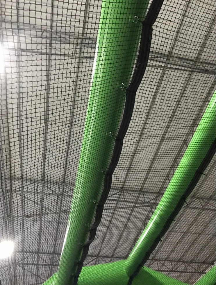 Black color customized new arrival inflatable batting cage sport cage for baseball game