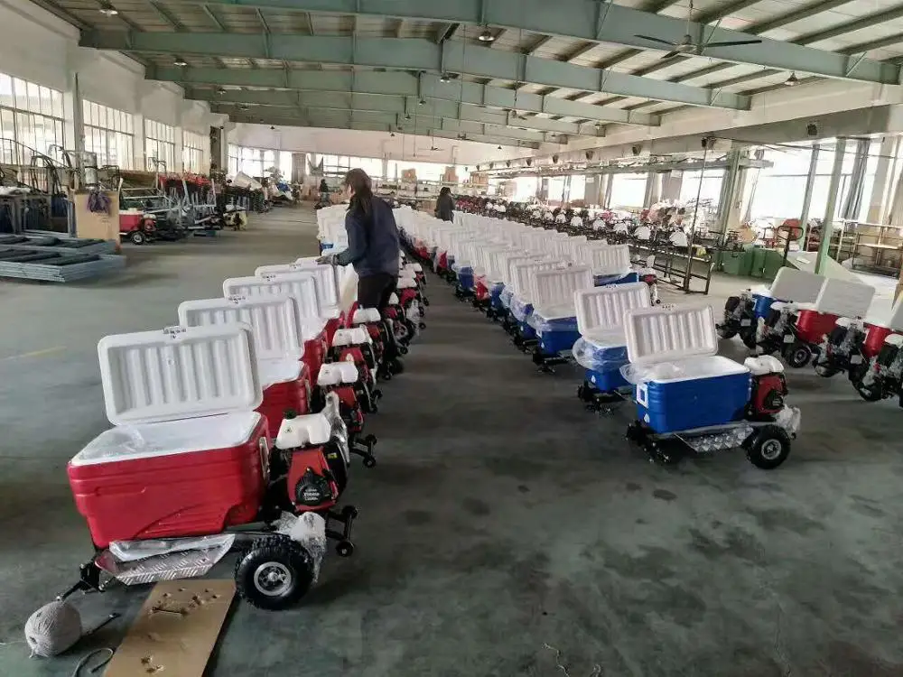 Factory Wholesale Price Gasoline Power 40cc Ride On Cooler Scooter For Adult Outdoor Using