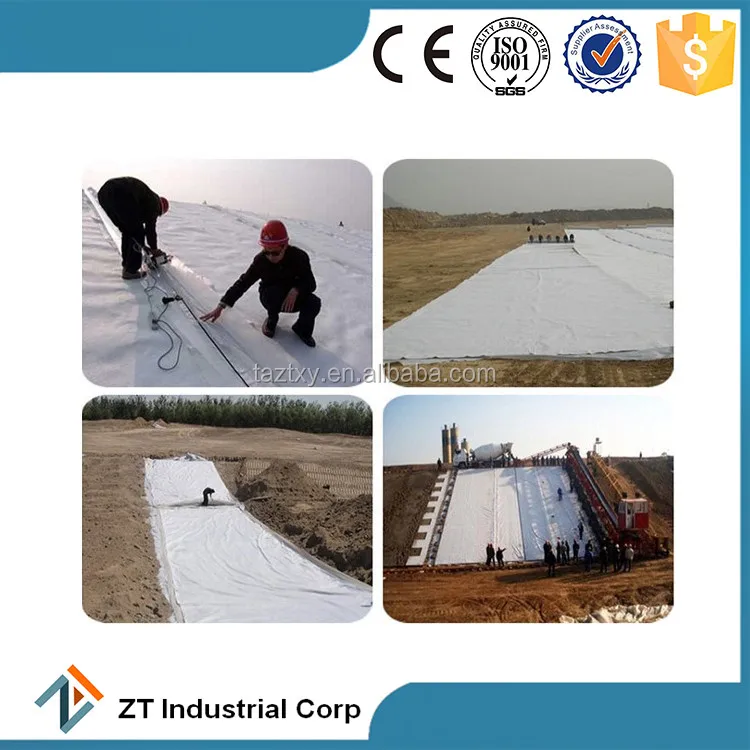 waterproof geotextile fabric bidim for retaining wall