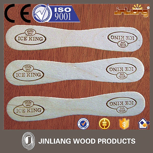 Высокое качество деревянный горячий штамп бренд мороженого на палочке для палочек