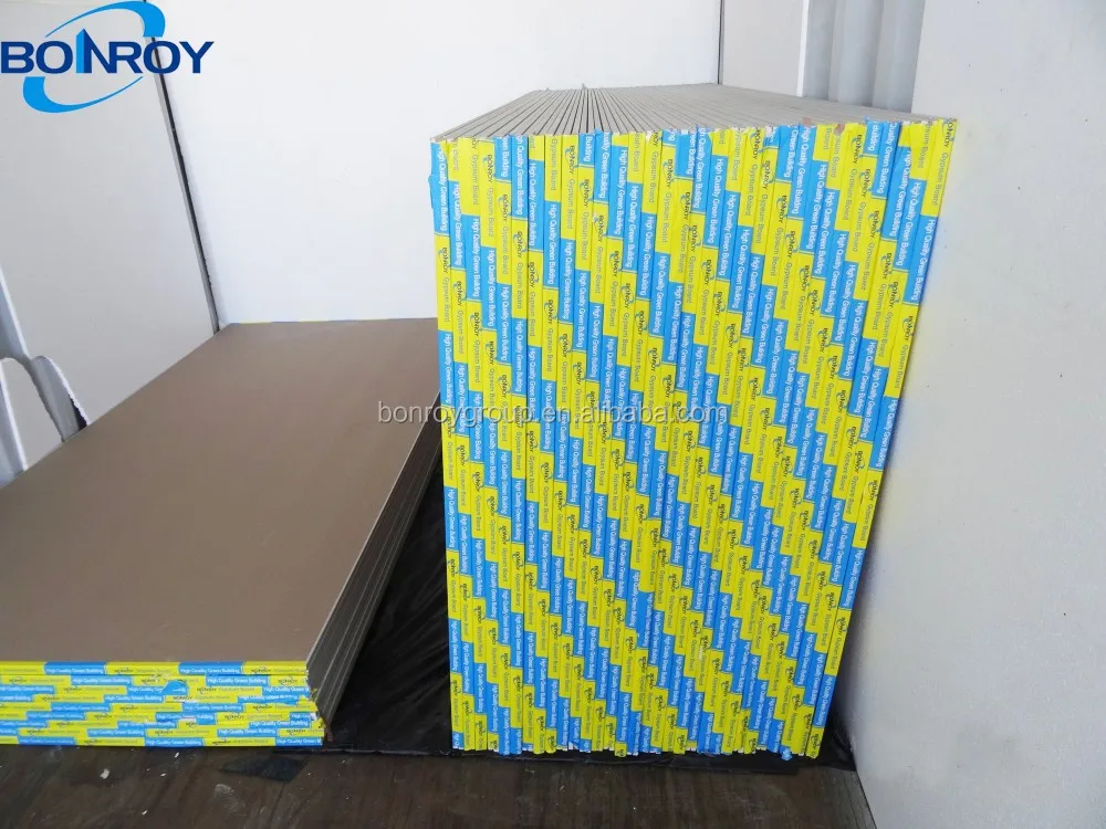 
gypsum plaster board ---placa de yeso 9mm 