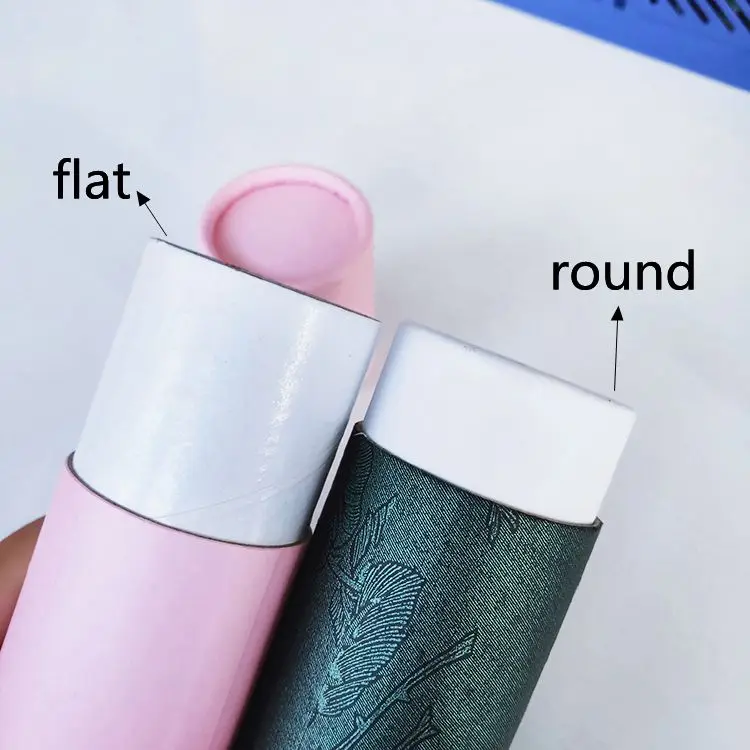 Упаковочная трубка для косметического мыла, контейнер из крафт-бумаги, роскошная картонная бумажная трубка, пользовательская красивая упаковка, круглая JZPACKING