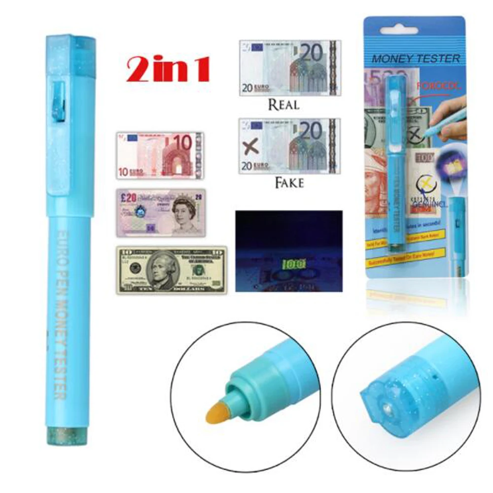 Cheapest Professional Euro Money Tester Detector Pen Ink Banknote Tester Pen