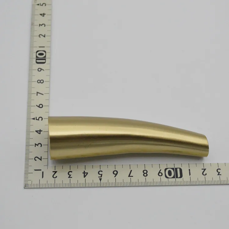 Furniture tapered metal ferrules brass table leg toe caps
