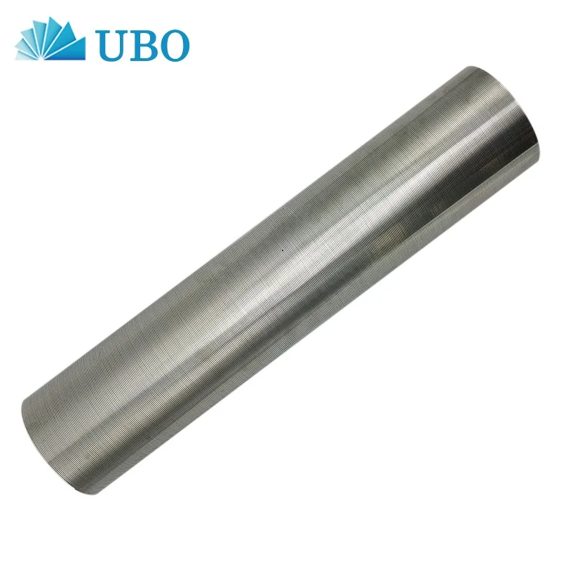 Johnson wedge v wire screen slot tube filter for backwash duplex strainer