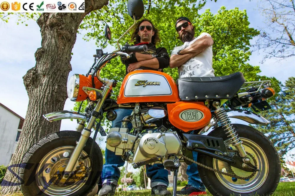 
SKYTEAM skybongo 125cc Gorilla Monkey bike monkey motorcycle (EEC EUROV EURO5 APPROVED) 