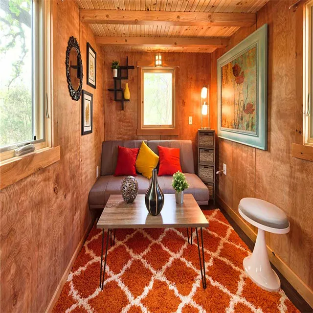 China high quality mobile office trailers for sale with Luxury House Interior Design