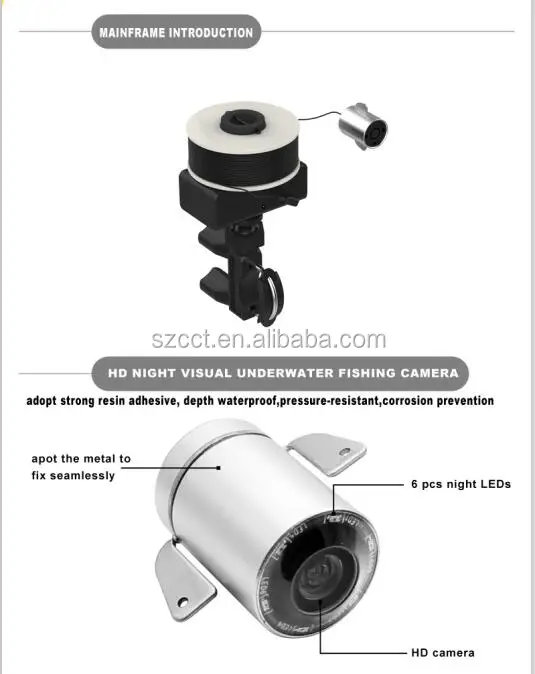 
Factory price OEM wifi underwater fish finder 