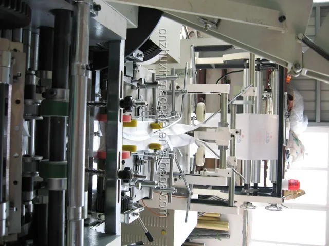 China full automatic sharp bottom food paper bag machine price machine