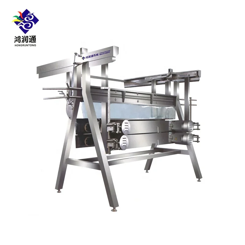 Vertical poultry feather removal machine chicken abattoir
