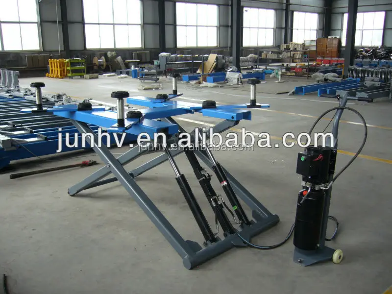 JH-2800S portable scissor aluminium hydraulic car lift ramps