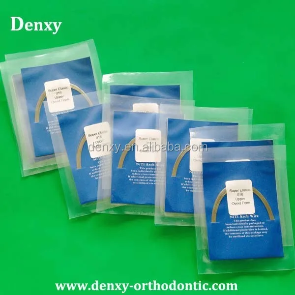 
Dental Orthodontic Thermal/Thermally Activated Heat NiTi Round and Rectangular Arch Wire 