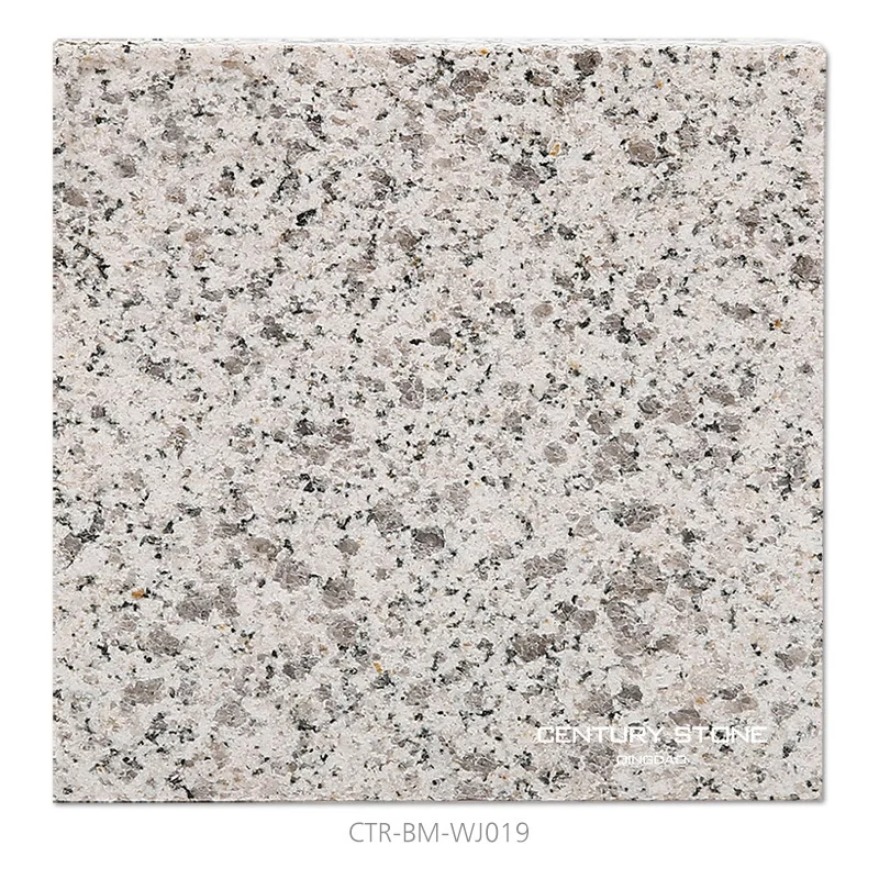 Гранитная плитка для экстерьера цвет белый