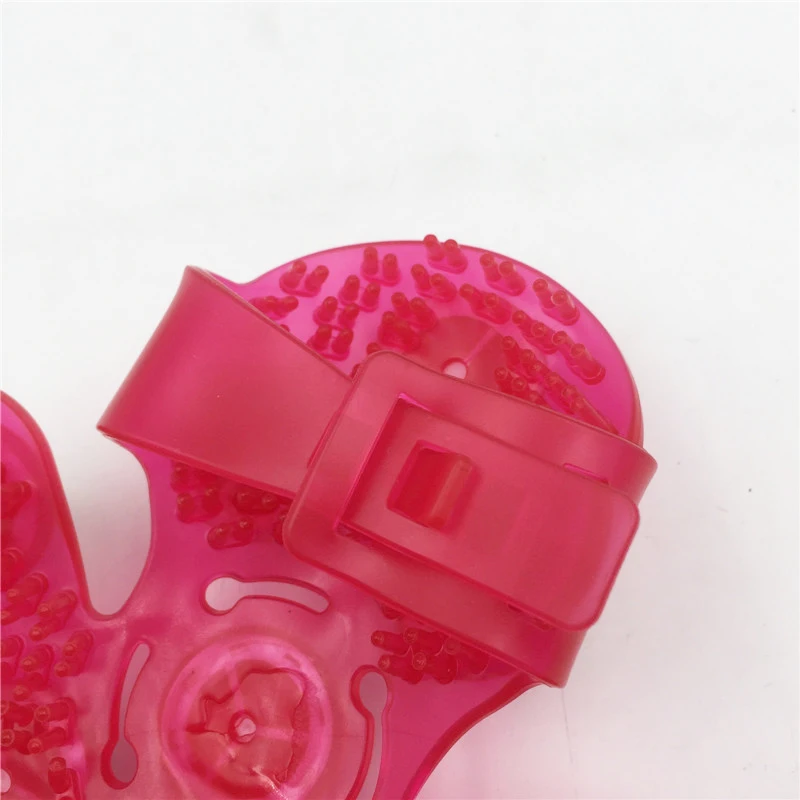 Plastic massager qlove full body massage gloves