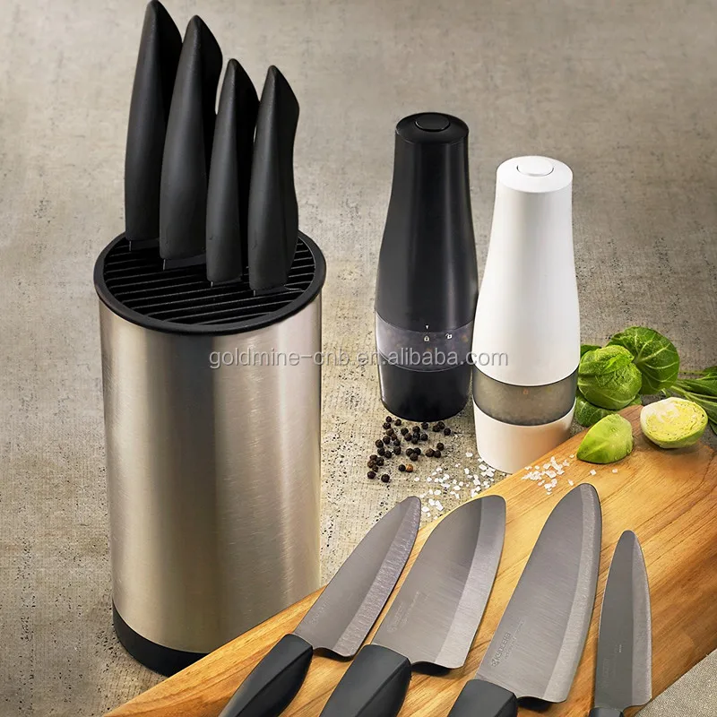 Knife Block/Knife Holder Stainless Steel for knife set