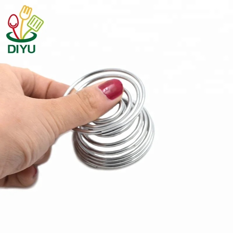 Stainless Steel Spring Wire Tray Boiled Egg Cups Holder Stand Storage Egg Cup Boiled Eggs Holder