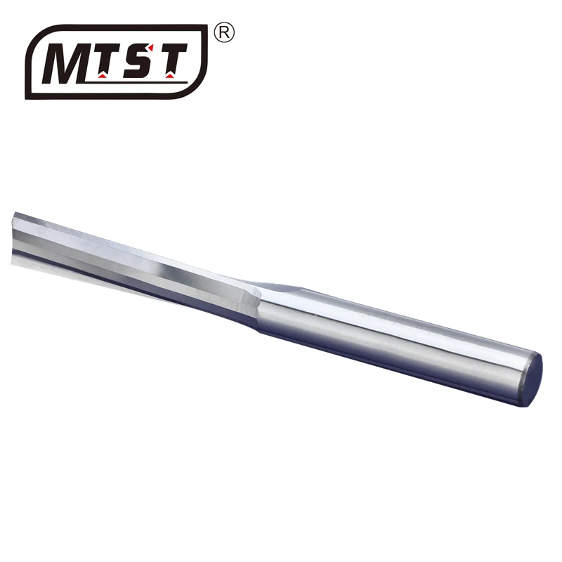 MTST 6mm Double flute straight groove end mill carving wood tool Cnc engraving machine Wood cutter carbide tools