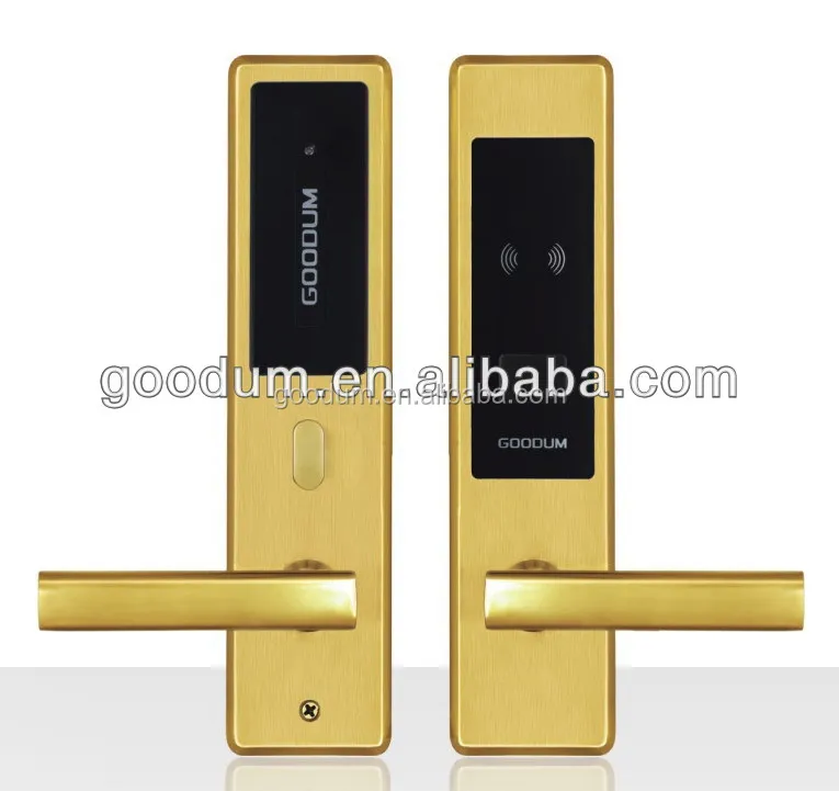 Goodum factory price free software electronic lock RFID card hotel locks