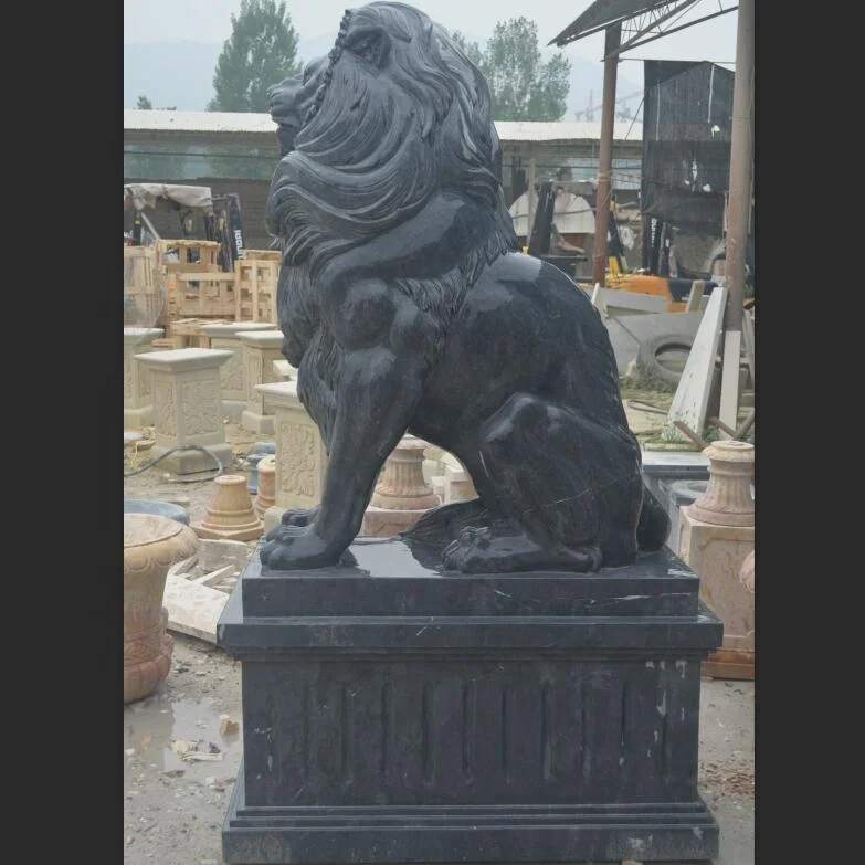 Marble Stone Lion Sculpture