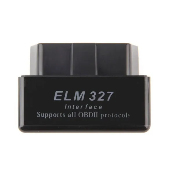 SUPER MINI ELM327  OBD2 V2.1 Black Smart Car Diagnostic Interface ELM 327 Wireless Scan Tool New Dropping Shipping