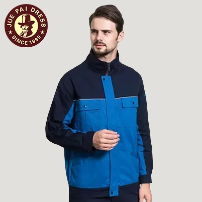 Winter Jacket And Pants Workwear For Factory Worker Uniform