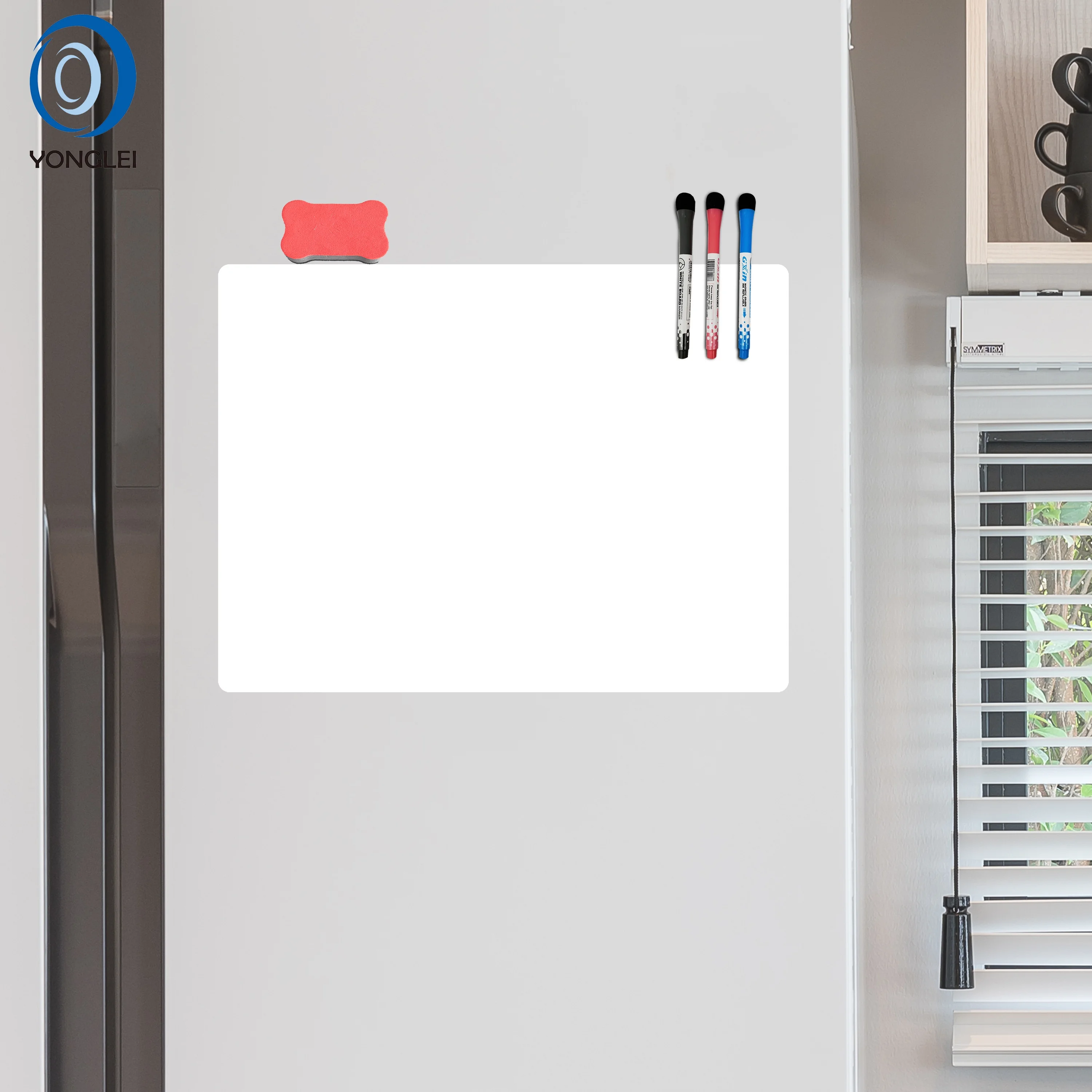 
3.9-17 A1 Nano dry erase a4 fridge magnet whiteboard magnetic board whiteboard magnetic whiteboard sticker 