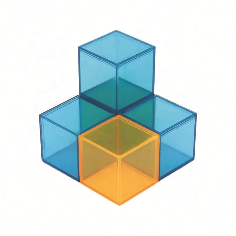 Enlighten Low Price Intelligence Cube Building Block Bricks Toy Transparent Shaped Plastic Other Educational Toys
