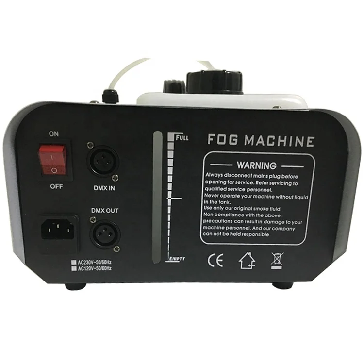 Professional dj equipment stage fog machine hot 1500W smoke machine fog for party